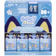 Bluey Fuzzies изненадващи фигурки 2 бр. комплект – различни 1бр. изображение 1