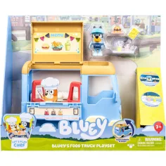 Bluey: Игрална комплектация с бюфет автомобил и фигурка Bluey