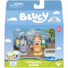 Bluey: Комплект с две фигурки - Сладолед