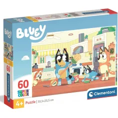 Bluey в кухнята 60 части Supercolor пъзел - Clementoni
