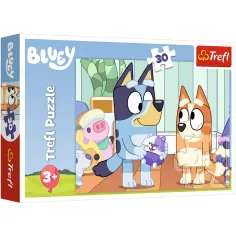 Bluey време за игра 30бр. пъзел - Trefl изображение 1