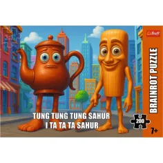 Brainrot: Tung Tung Tung Sahur I Ta Ta Ta Sahur 200бр. пъзел