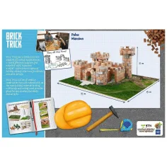 Brick Trick от тухли строим: Замък 350 части строителна играчка - Trefl изображение 4