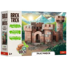 Brick Trick от тухли строим: Замък 350 части строителна играчка - Trefl изображение 1
