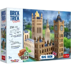 Brick Trick строим от тухли: Big Ben 290 части строителна играчка - Trefl изображение 1