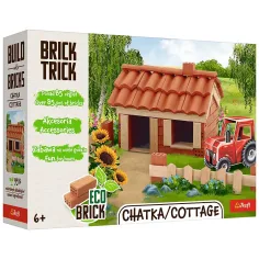 Brick Trick строим от тухли: Хижа 85 части строителна играчка - Trefl изображение 1