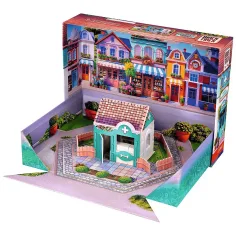 Brick Trick строим от тухли: Моят град Ветеринарна клиника 50 части строителна играчка - Trefl изображение 2