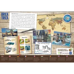 Brick Trick строим от тухли: Tower Bridge 290 части строителна игра - Trefl изображение 4