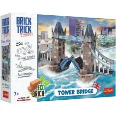 Brick Trick строим от тухли: Tower Bridge 290 части строителна игра - Trefl изображение 1