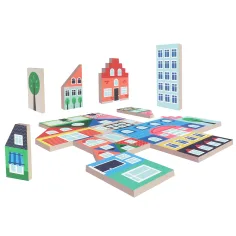 Building Blocks: Град - Дървен конструктор изображение 3