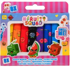 Canenco: FruitySquad ароматни мини флумастери, 8бр