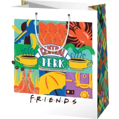 Cardex: Friends - Ексклузивна средна подаръчна чанта 17x10x23cm