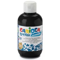 Carioca: Черна темпера 250ml