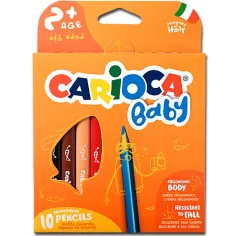 Carioca: Комплект бебешки моливи 10бр.