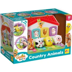 Carotina Baby: Ферма с животни образователна игра - Lisciani