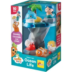 Carotina Baby: Happy Logic Подводен живот форма разпознаваща игра - Lisciani