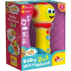 Carotina Baby: Интерактивен микрофон със светлина и звук - Lisciani