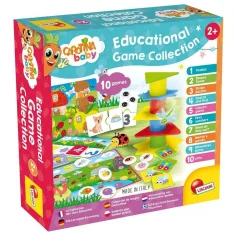 Carotina baby: Комплект за развитие на умения с 10 различни игри за малки деца - Lisciani