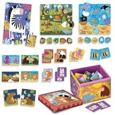 Carotina Baby: Супер кутия с 10 образователни игри - Lisciani изображение 2
