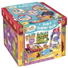 Carotina Baby: Супер Кутия 10 обучителни игри - Lisciani