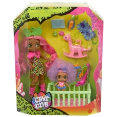 Cave Club: Играчка комплект за детегледачка с аксесоари - Mattel