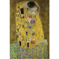 Целувката, Klimt - 500 части пъзел с рамка - Trefl изображение 2