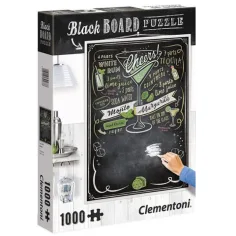 Черна дъска Cheers 1000 части пъзел - Clementoni