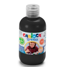 Черна темпера 250ml - Carioca