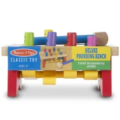 Чукалка на маса от дърво за развитие на умения - Melissa & Doug