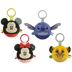 Clementoni Baby: Disney Baby меки плюшени топчета с фигури в четири варианта 1бр