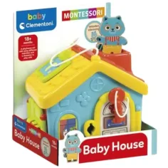 Clementoni Baby: Монтесори ключова къщичка комплект за развитие на умения