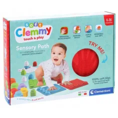 Clemmy меко игрално килимче и комплект строителни блокчета - Clementoni