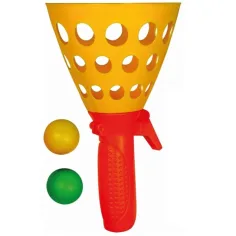 Click&Catch игра с фунийка и 2 топки