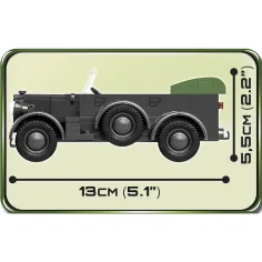 COBI: 1937 Horch 901 kfz.15 военно превозно средство строителен комплект (2405) изображение 3
