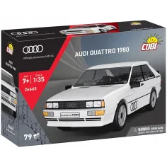 COBI: Audi Quattro 1980 бял автомобил строителен комплект (24665)
