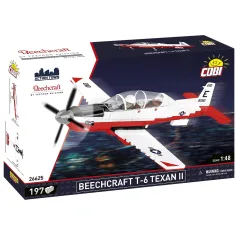 COBI: Beechcraft T-6 Texan II червено-бяло конструкторско играчка (26625)