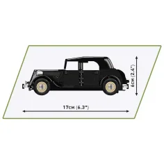 COBI: Citroen 15CV SIX D автомобилен конструктор (2267) изображение 4