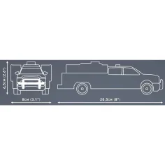 COBI: Dodge RAM 3500 пожарна кола строителен комплект (24612) изображение 5