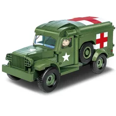 COBI: Dodge WC-54 Ambulance спешна кола конструктор (2257) изображение 2