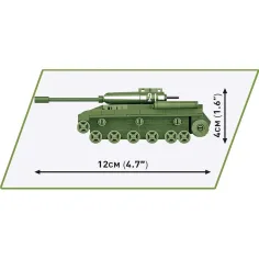 COBI: IS-2 танк строителна играчка (3098) изображение 4