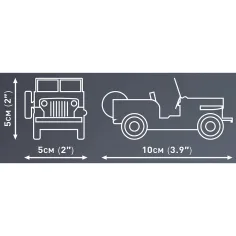 COBI: Jeep Willys CJ-2A строителна играчка (24517) изображение 3