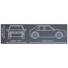 COBI: Lancia Delta HF автомобилен конструктор (24508) изображение 4