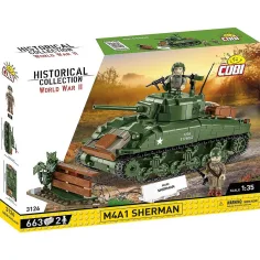 COBI: M4A1 Sherman танк строителна играчка (3126)