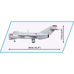 COBI: MiG-17 изтребител строителен комплект (5823) изображение 6