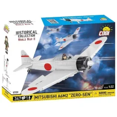 COBI: Mitsubishi A6M2 Zero‑Sen самолет строителна играчка (5729)