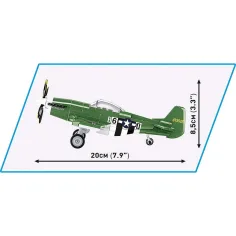 COBI: Mustang P-51D изтребител строителен комплект (5860) изображение 6