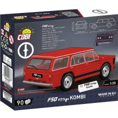 COBI: Polski Fiat 125p Kombi строителна играчка (24603) изображение 3