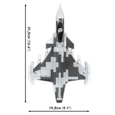 COBI: SAAB JAS 39 Gripen E изтребител строителен комплект (5820) изображение 8
