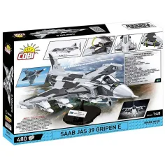 COBI: SAAB JAS 39 Gripen E изтребител строителен комплект (5820) изображение 9