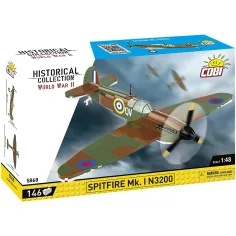 COBI: Spitfire Mk I N3200 Имперски военен музей Дуксфорд самолетен строителен комплект (5868)